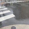 交通事故と災害級の大雨との遭遇